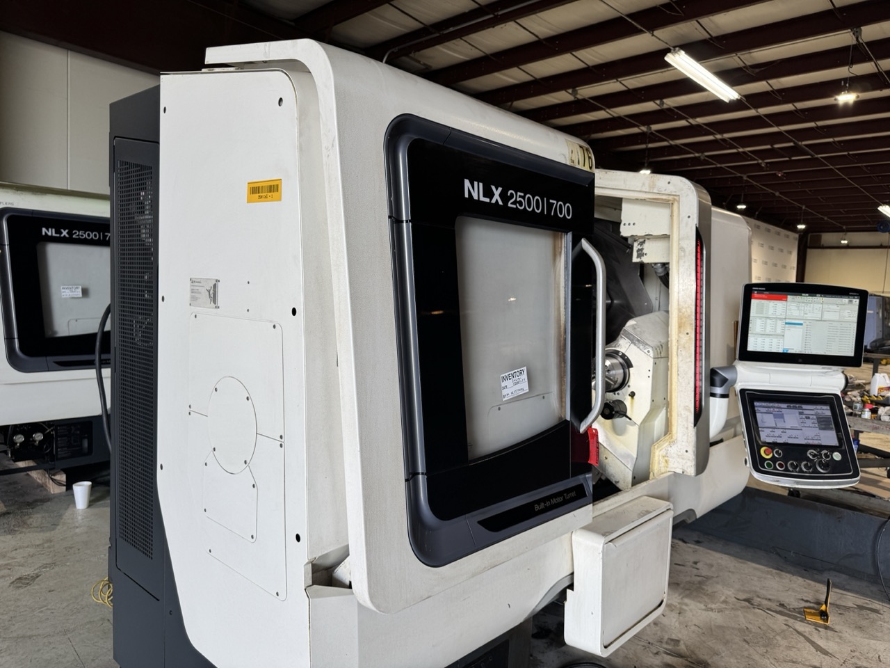 DMG Mori NLX 2500/700 CNC Lathe, 2019 – 10" Chuck, Sub-Spindle, Chip Conveyor - Image 8