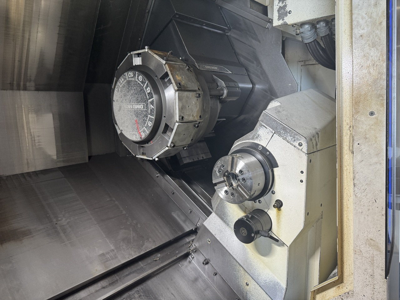 DMG Mori NLX 2500/700 CNC Lathe, 2019 – 10" Chuck, Sub-Spindle, Chip Conveyor - Image 14