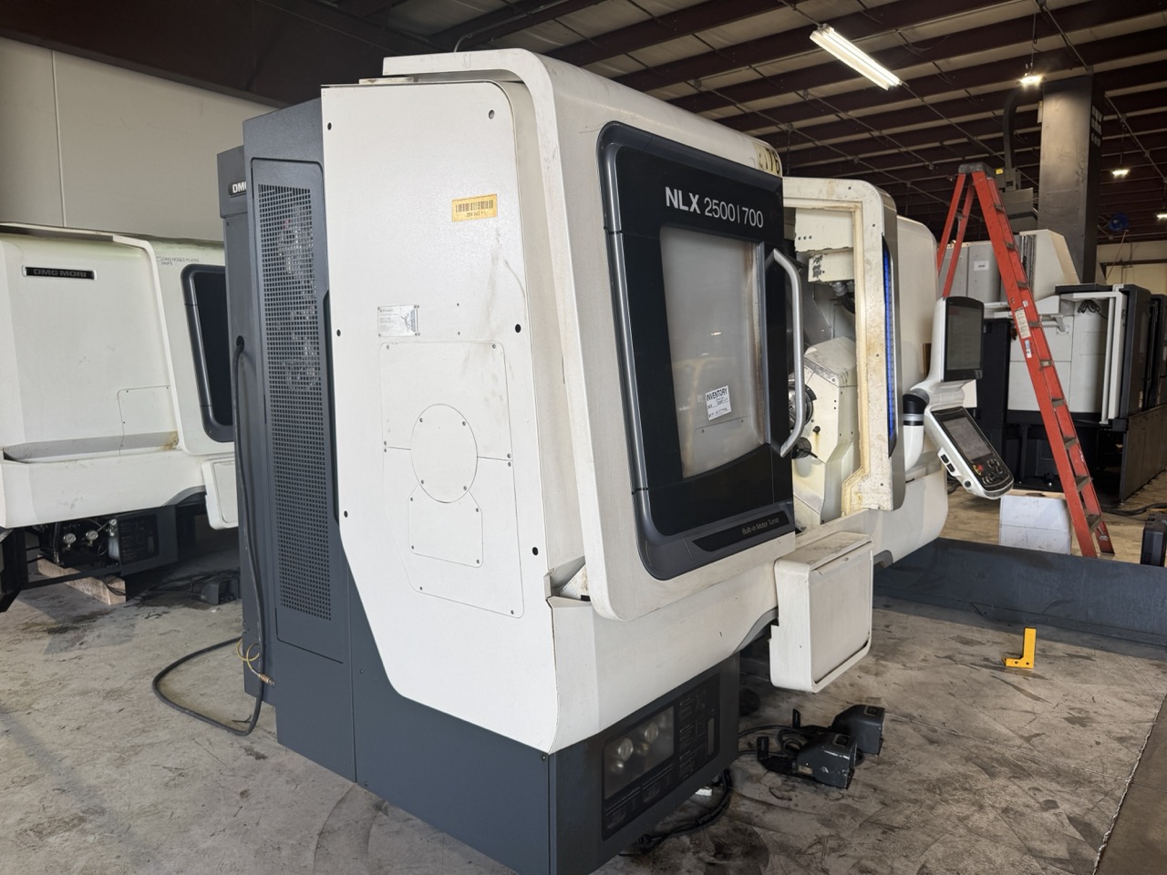 DMG Mori NLX 2500/700 CNC Lathe, 2019 – 10" Chuck, Sub-Spindle, Chip Conveyor - Image 19