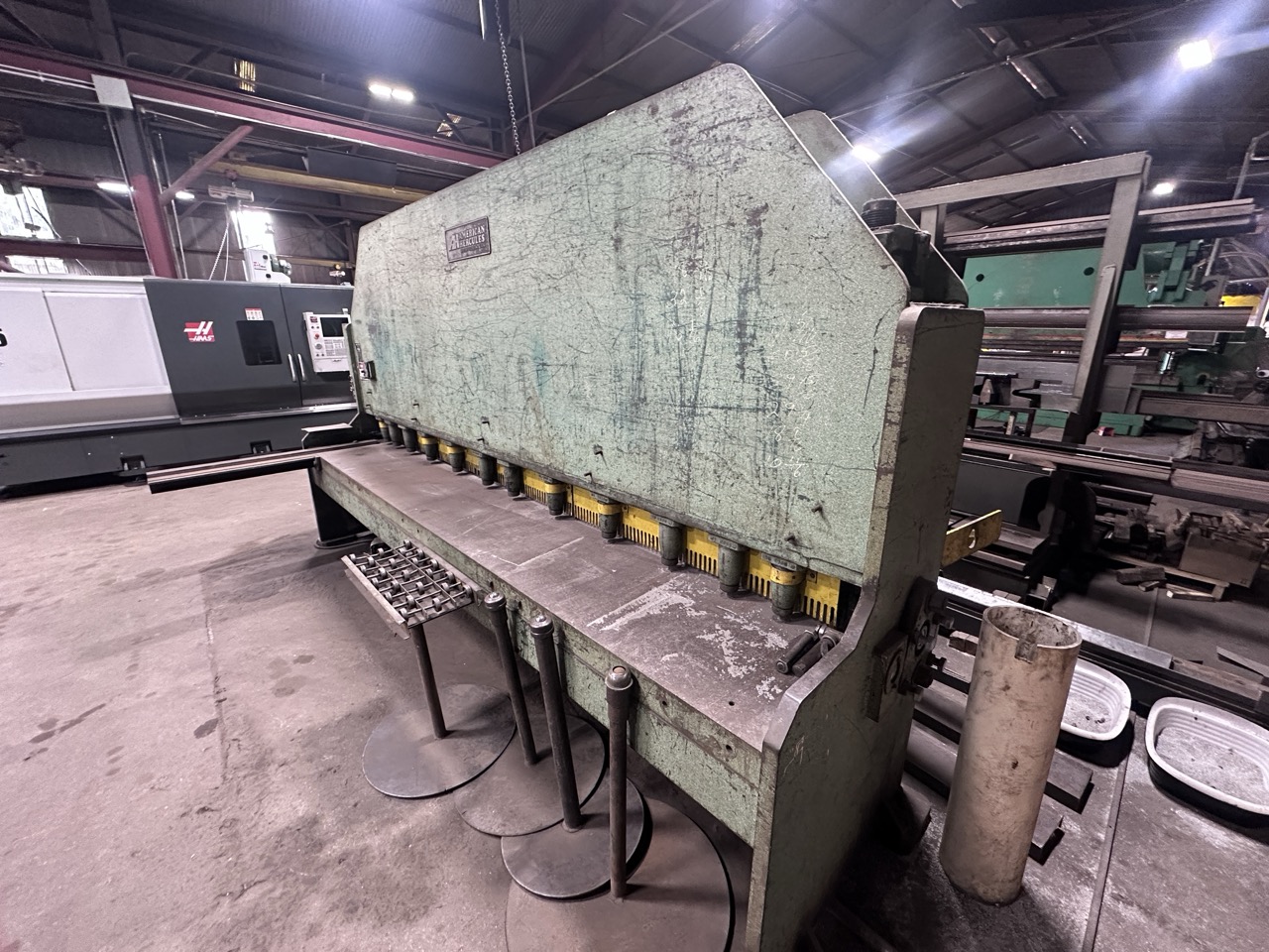 1/2" x 12' American Hercules Alpha Series Hydraulic Shear, 1983 - Image 4