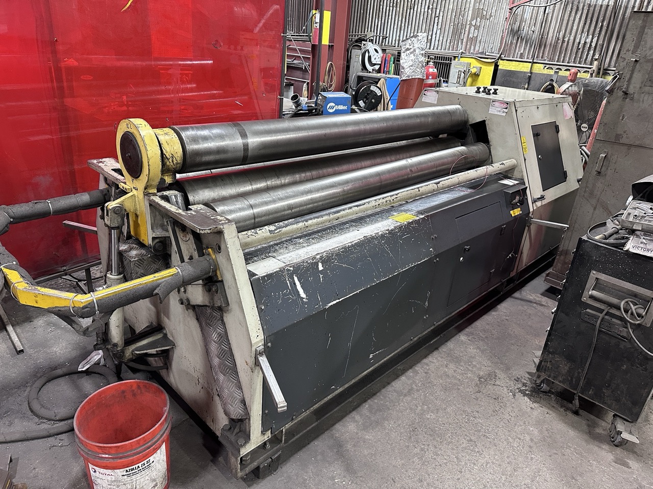 5/16” x 6' Cole-Tuve 4RHMS 2050-180 Plate Roll, 2013