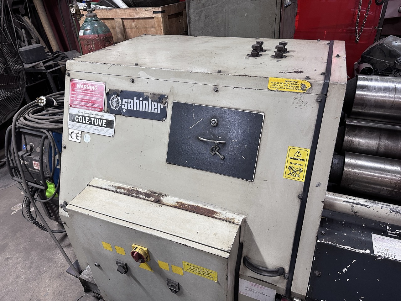 5/16” x 6' Cole-Tuve 4RHMS 2050-180 Plate Roll, 2013 - Image 3
