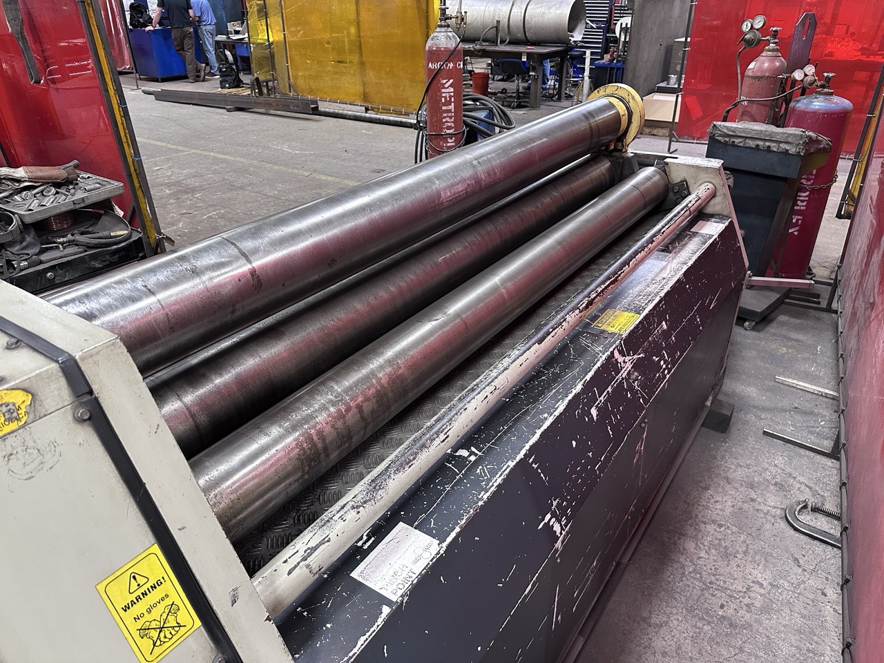 5/16” x 6' Cole-Tuve 4RHMS 2050-180 Plate Roll, 2013 - Image 4