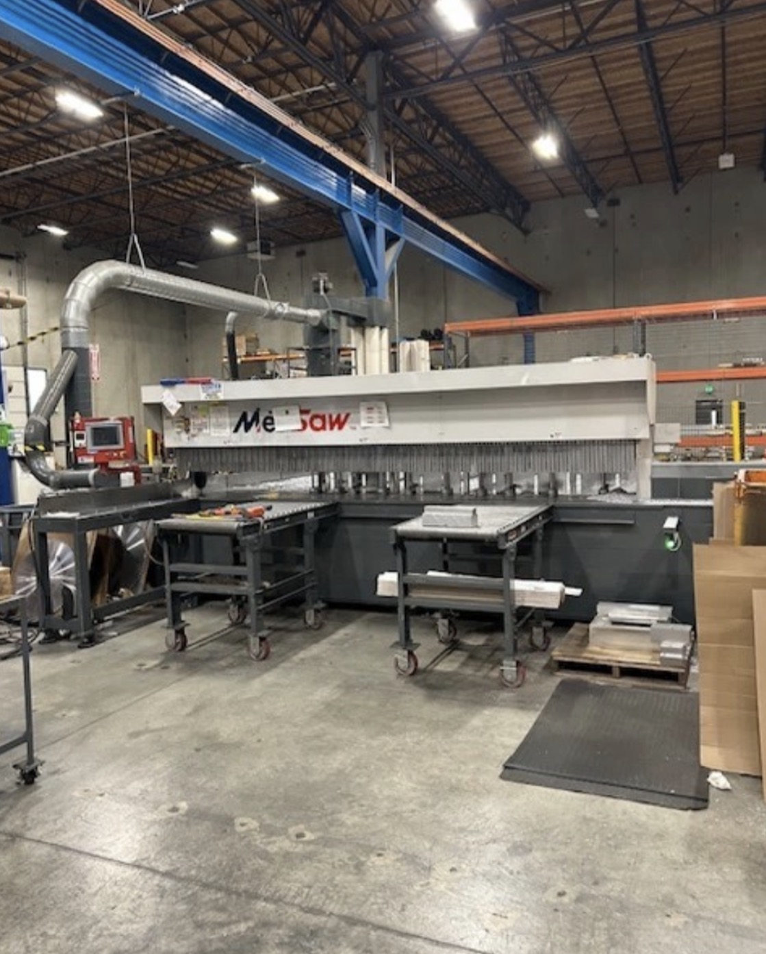 168" x 264" MetlSaw NF14-T8 Precision Plate Saw, 2015