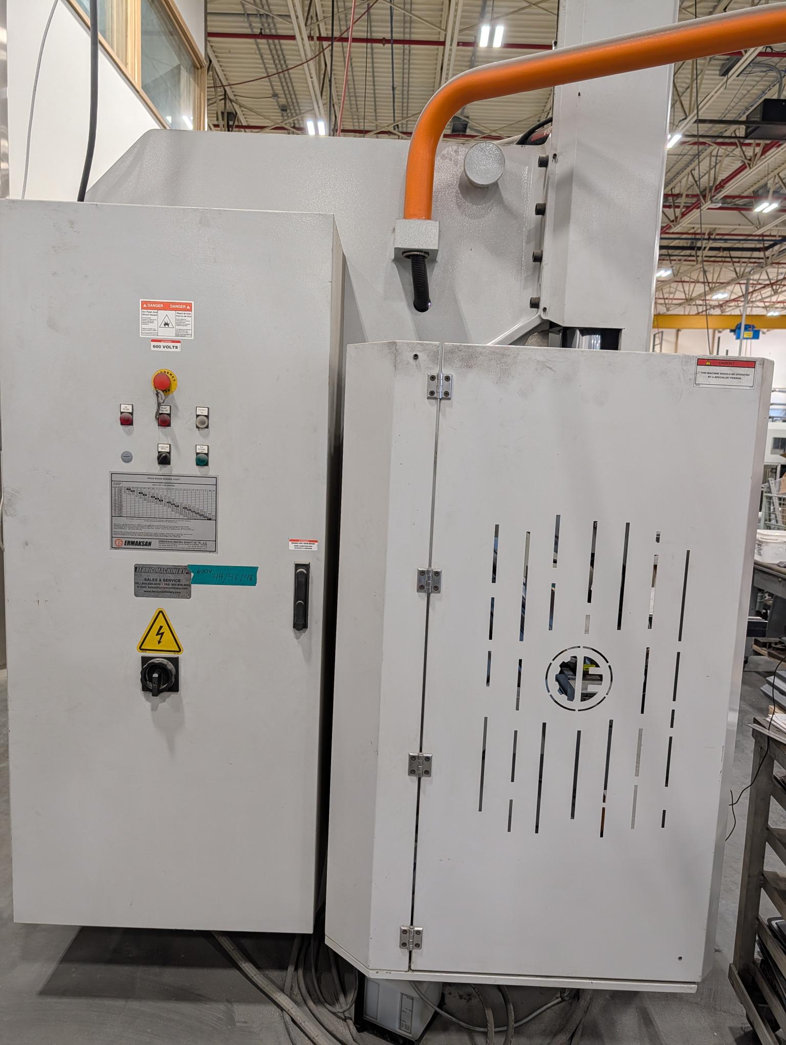 Ermak Speed-Bend Pro 10x149 CNC Hydraulic Press Brake, 2015 - 4-Axis Backgauge, Wila Hydraulic Clamping, ER90 Plus Control - Image 6