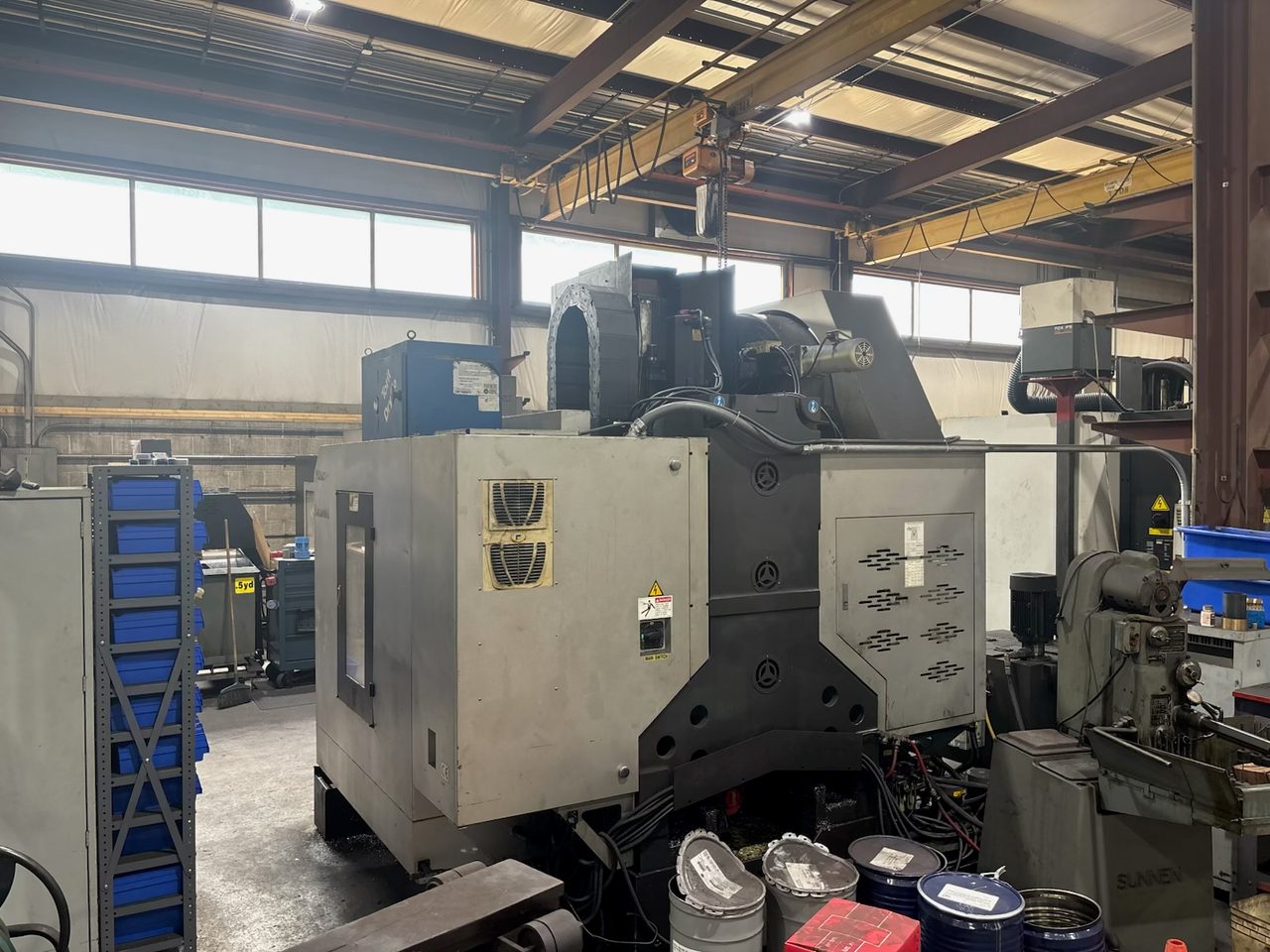 Toyoda BM 850 CNC VMC, 2008 - 300 PSI Thru-Spindle Coolant, CAT-50