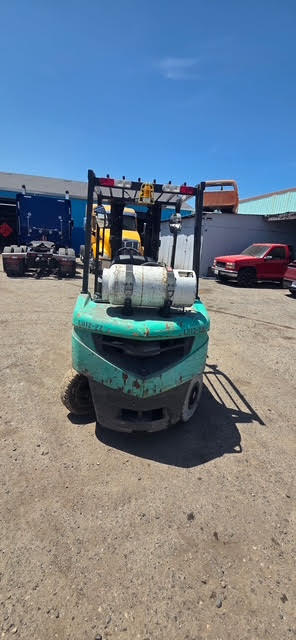 Mitsubishi FG25N 5,000 lb Pneumatic Tire LP/Gas Forklift, 2013 – Warehouse & Yard Lift Truck (1)