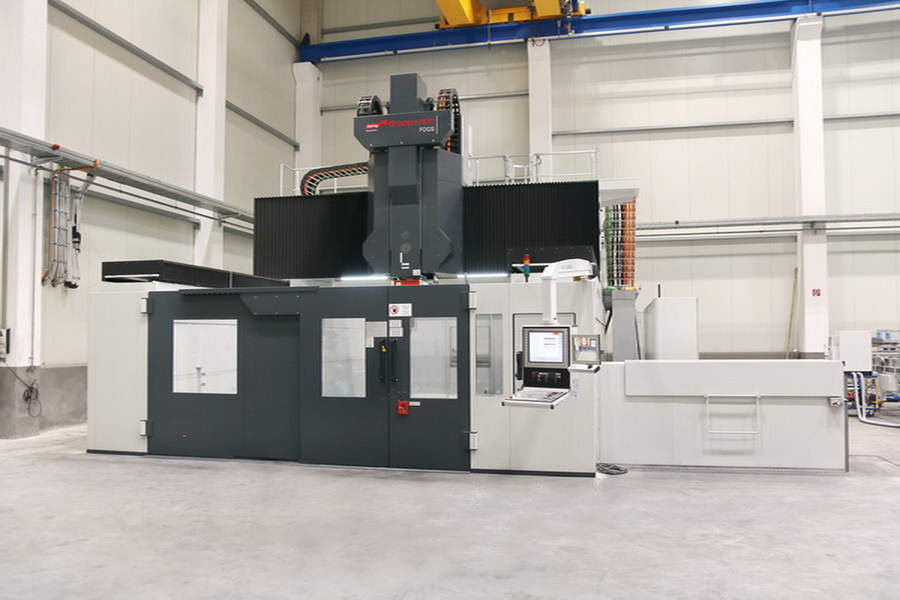 Droop + Rein FOGS 40 60 C CNC 5-Axis High Speed Gantry Type Machining Center, 2016 - Rotary Table, Probe, Blum Tool Measurement System, Extraction System