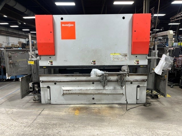 176 Ton x 10' Bystronic Xact 160 CNC Hydraulic Press Brake, 2015