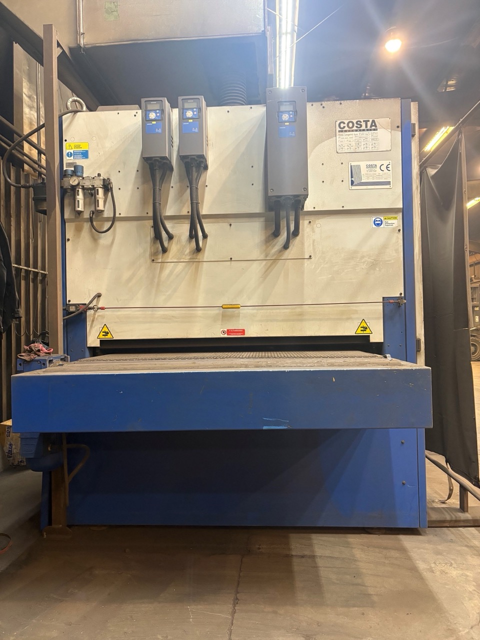 Costa Levigatrici MD6 CVV 1350 Metal Deburring and Polishing Machine, 2015