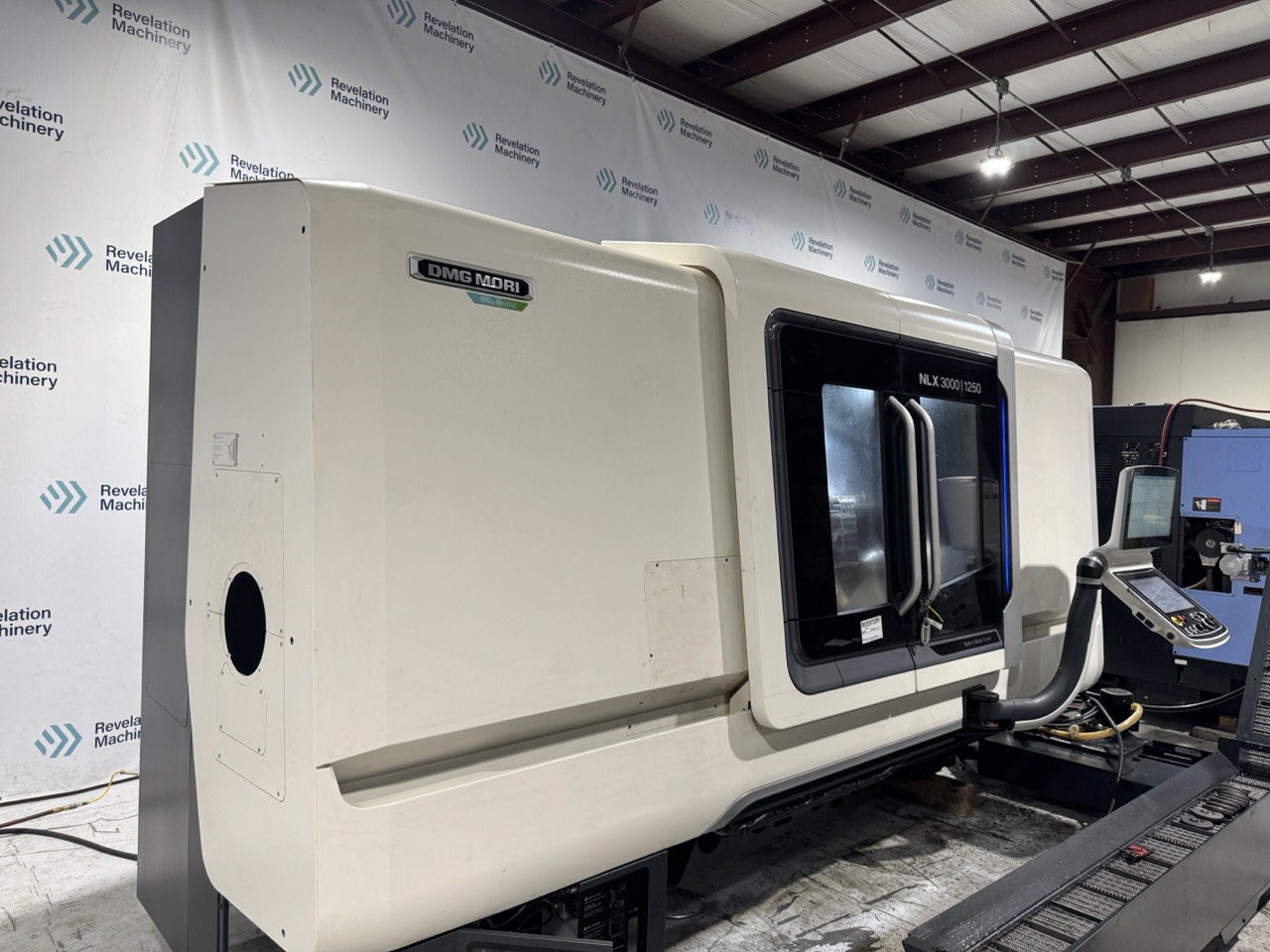 DMG Mori NLX 3000/1250 CNC Turning Center, 2022 – 12" Chuck, Long-Bed CNC Lathe