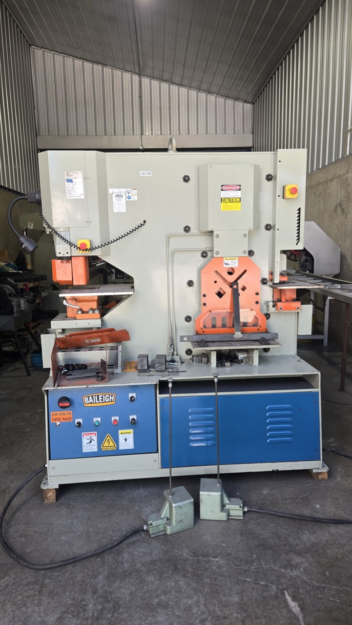 95 Ton Baileigh SW-95 Hydraulic Ironworker, 2018