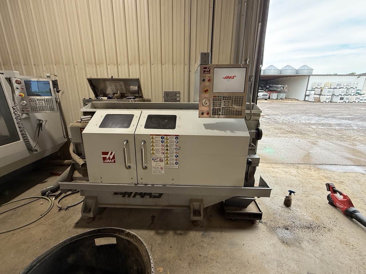Haas TL-2 CNC Lathe, 2009 - Tailstock, 4 Station Tool Post