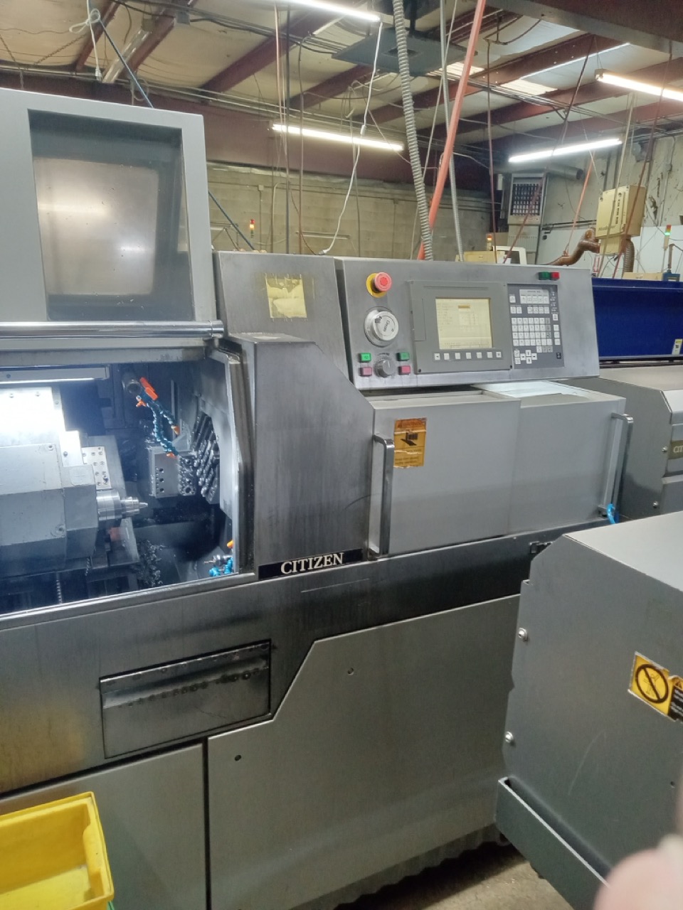 Citizen K16 CNC Swiss Lathe, 2007 - Sub Spindle, Live Milling