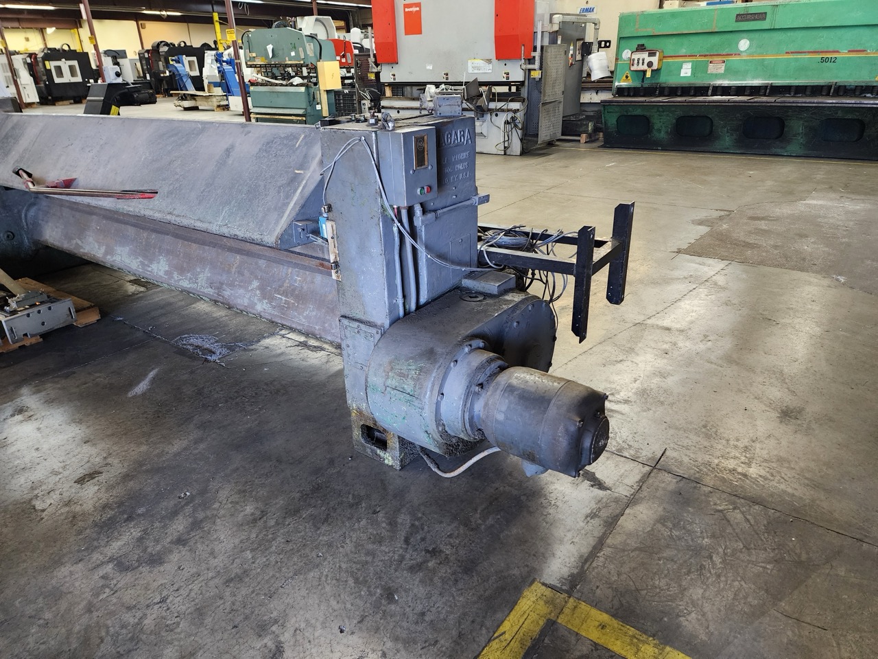 12Ga x 12' Niagara 612 Mechanical Shear - Front Sheet supports, Cnc Backgauge - Image 19