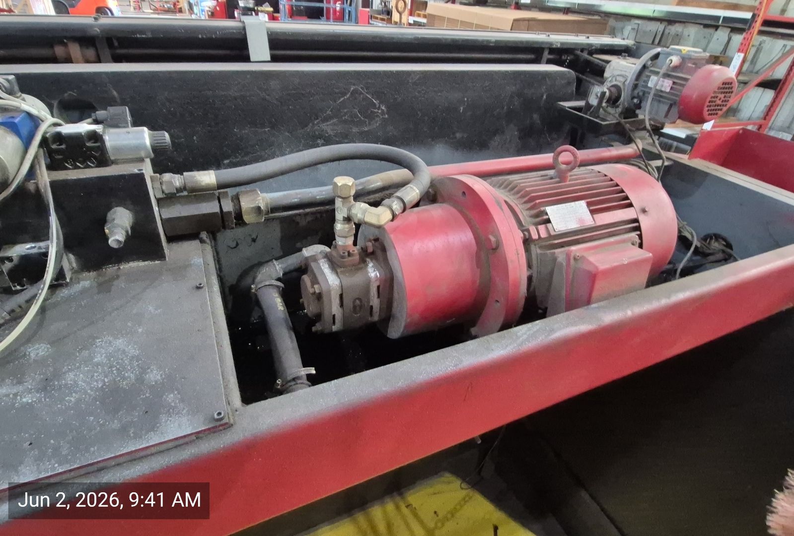 150 Ton x 12' Haco-Atlantic HDE150-12 Hydraulic Press Brake, 1991 - Image 11