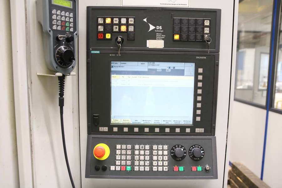 Droop + Rein TFS 22-40 DT D40 P CNC 5-Axis Planer Type Milling Machine, 2007 - Dual Chip Conveyors, Through Spindle Coolant, Probe, Rotary Table - Image 18