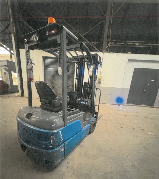 BYD ECB18-3W 4,000-Lb 3-Wheel Electric Forklift, 2023 (1) - Image 2