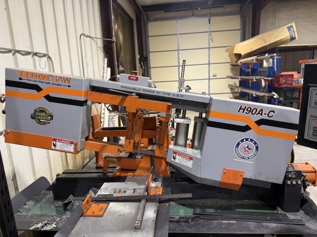 12.75" x 12.75" Hem Saw H90A-C Automatic Bandsaw, 2018 - Image 2