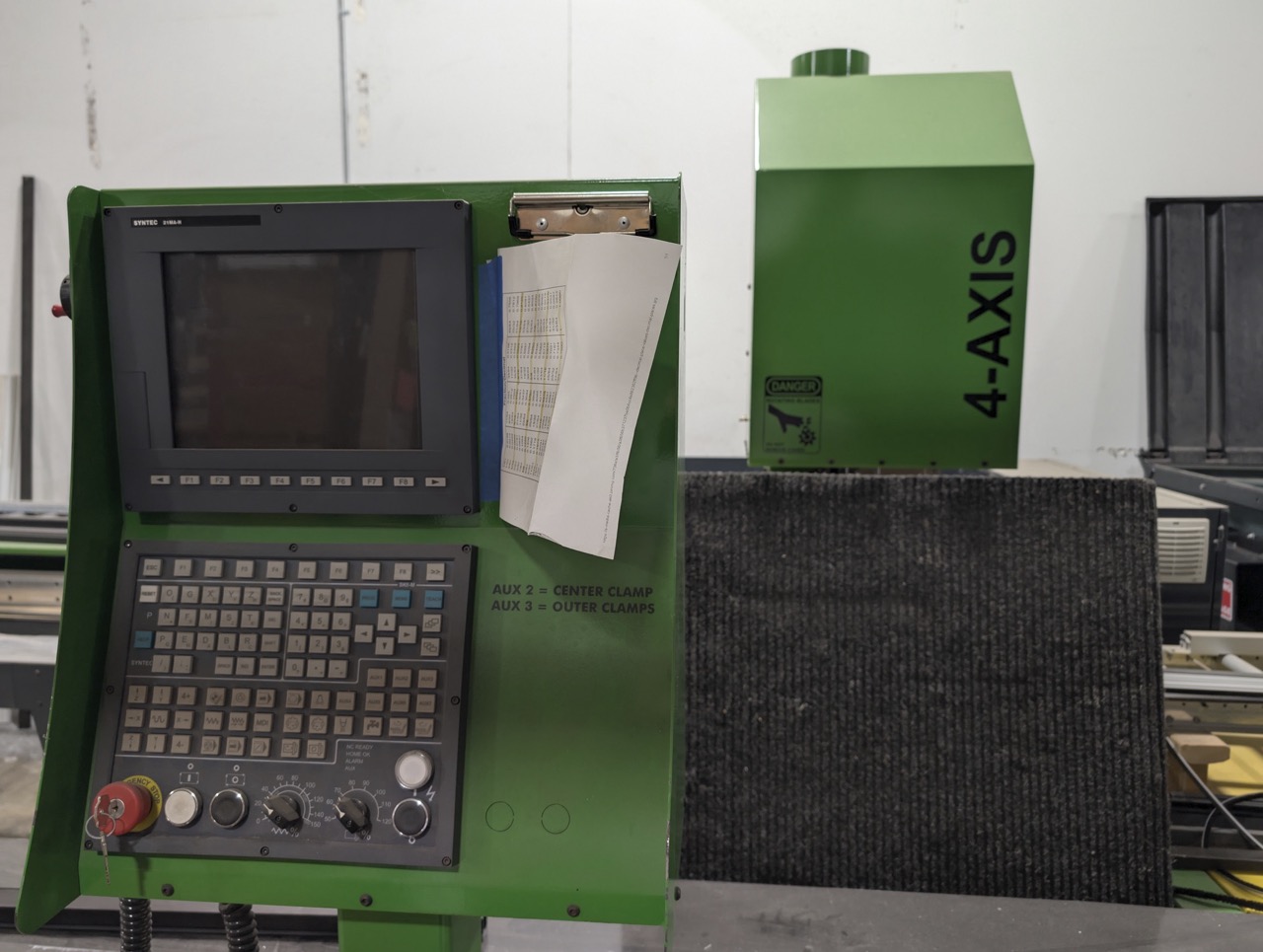 MTC HARP772 CNC Drilling & Cut-Off Machining Center, 2019- 6 Tool Stations, 288" Index Travel - Image 2