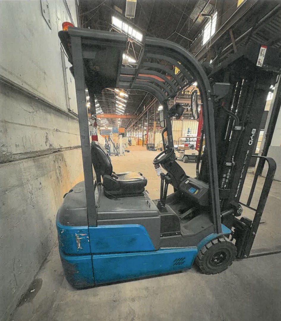 BYD ECB18-3W 4,000-Lb 3-Wheel Electric Forklift, 2023 (4) - Image 2
