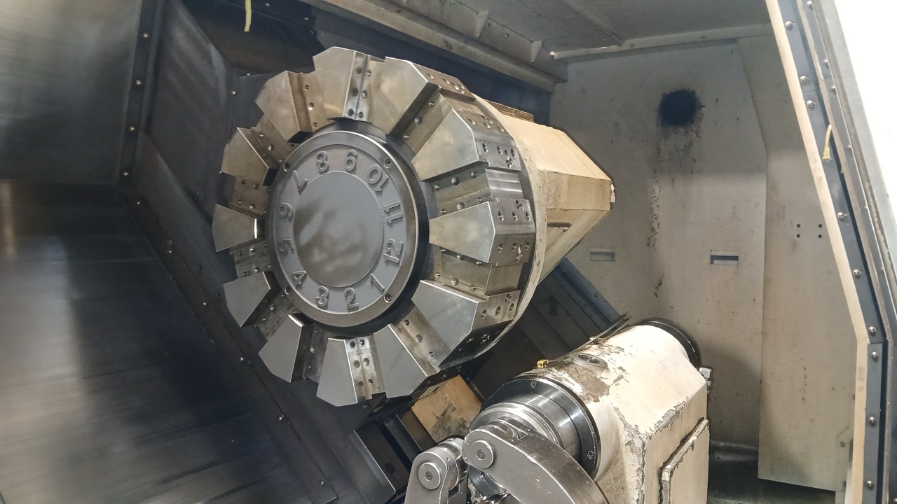 Doosan Puma 800L, 2007 - SMW Hyd Steady, 12" Big Bore, Chip Conveyor - Image 13