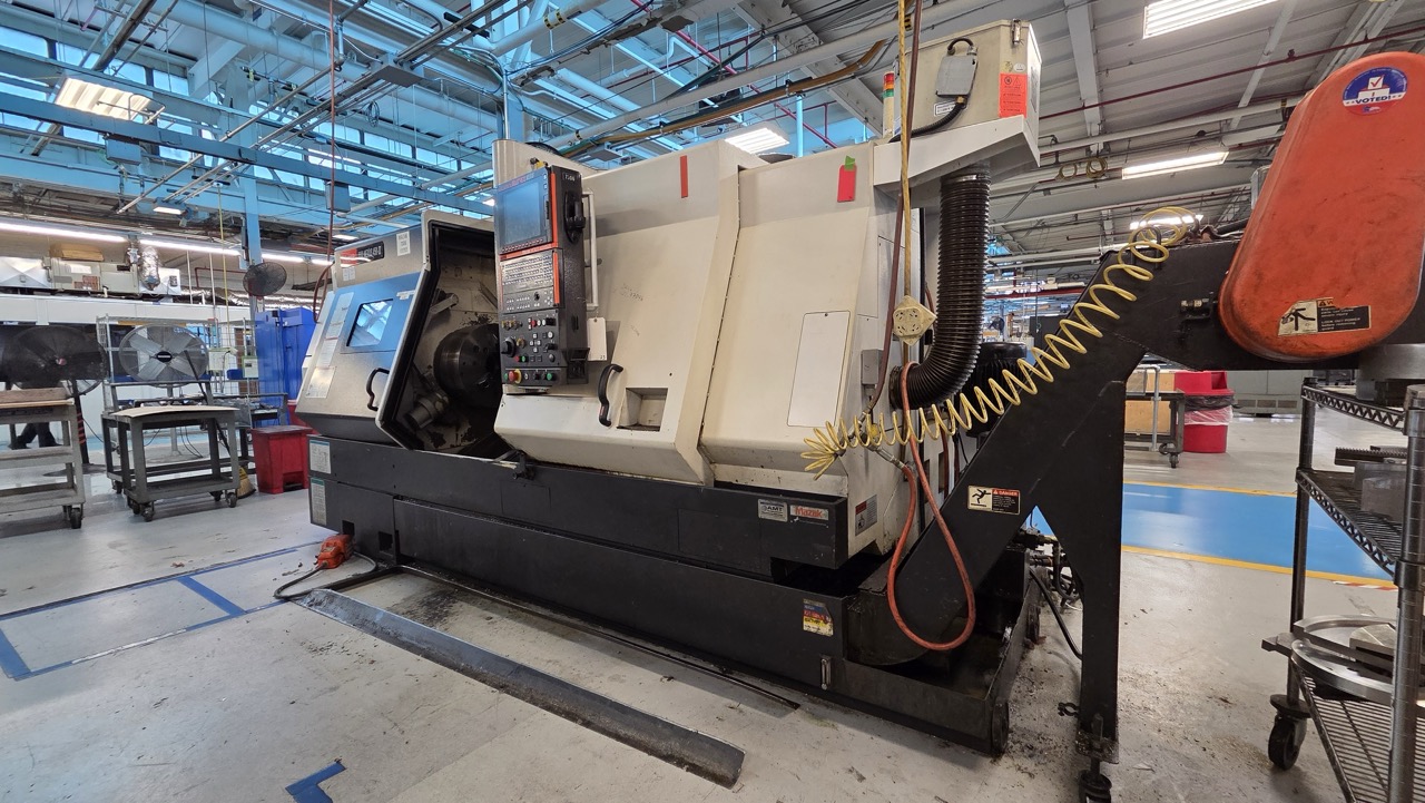 Mazak QTN 450-II CNC Turning Center;2006-Tool Setter, 24 Station Turret, Mist collector - Image 3