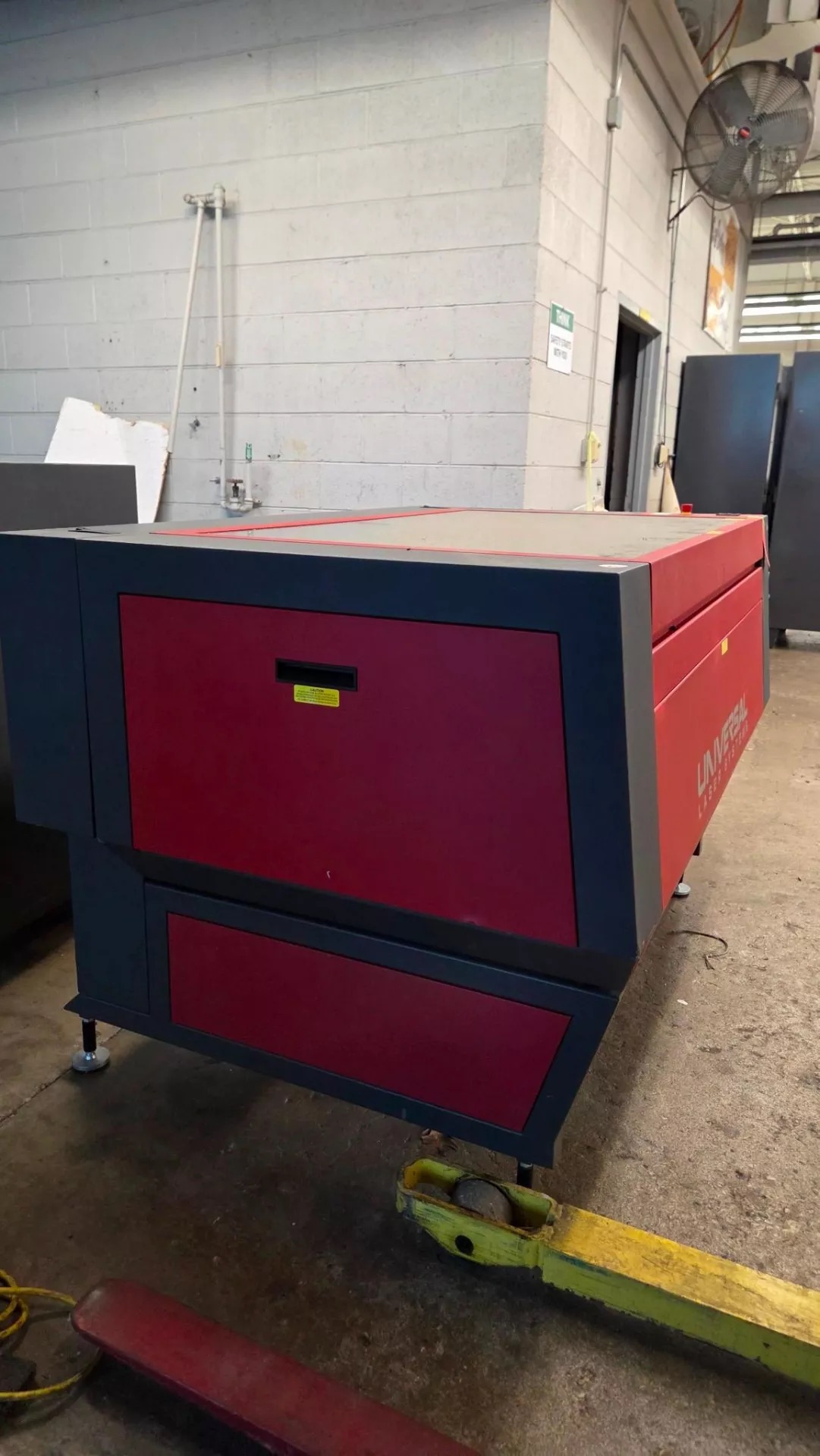 Universal Laser Systems ILS12 Dual 75w CNC Laser Cutter/Engraver, 2018 - W UAC 4000 Air Filtration - Image 3