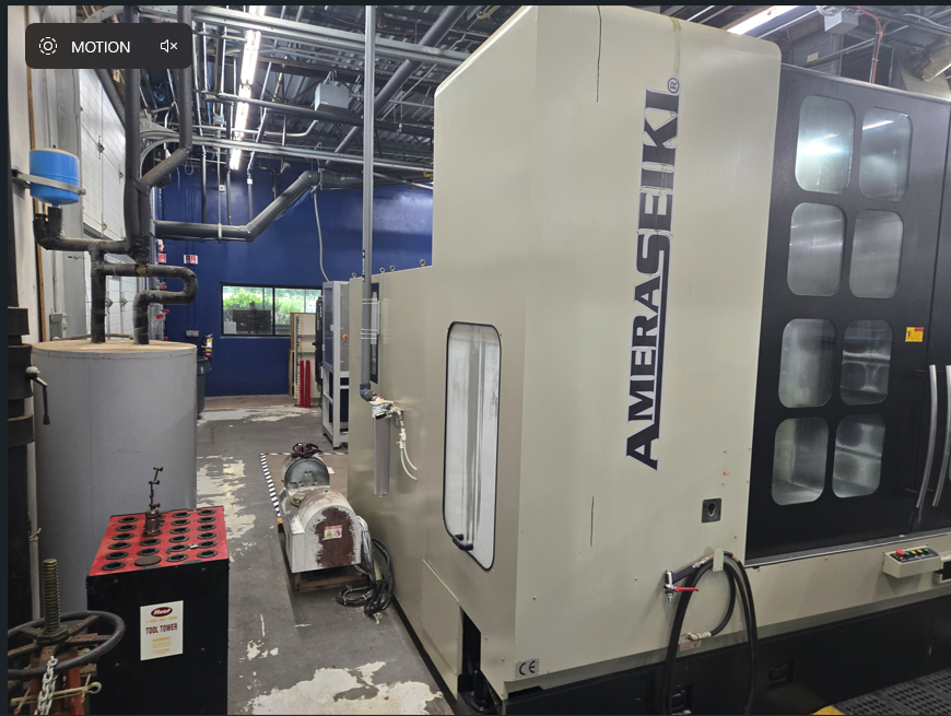Amera‑Seiki VTC‑5 VMC, 2022 - Cool Through Spindle, Chip Auger - Image 3
