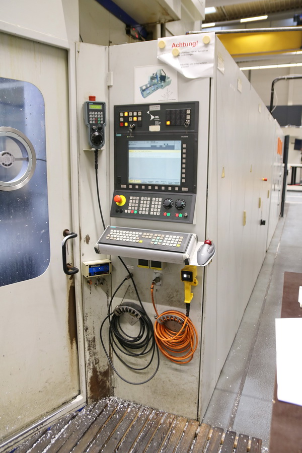 Droop + Rein TFS 22-40 DT D40 P CNC 5-Axis Planer Type Milling Machine, 2007 - Dual Chip Conveyors, Through Spindle Coolant, Probe, Rotary Table - Image 43