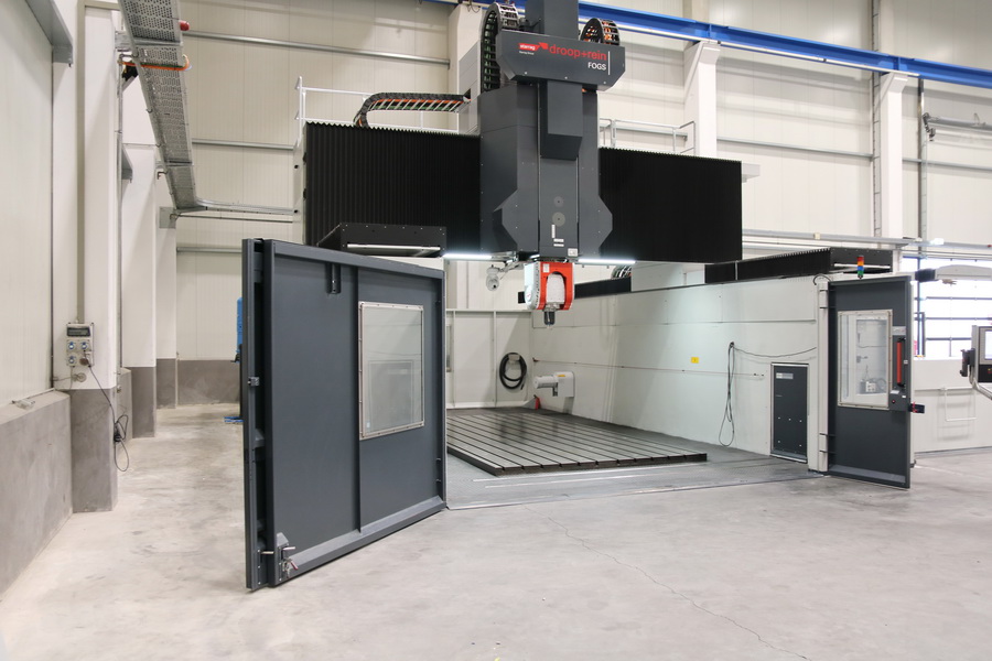 Droop + Rein FOGS 40 60 C CNC 5-Axis High Speed Gantry Type Machining Center, 2016 - Rotary Table, Probe, Blum Tool Measurement System, Extraction System - Image 44