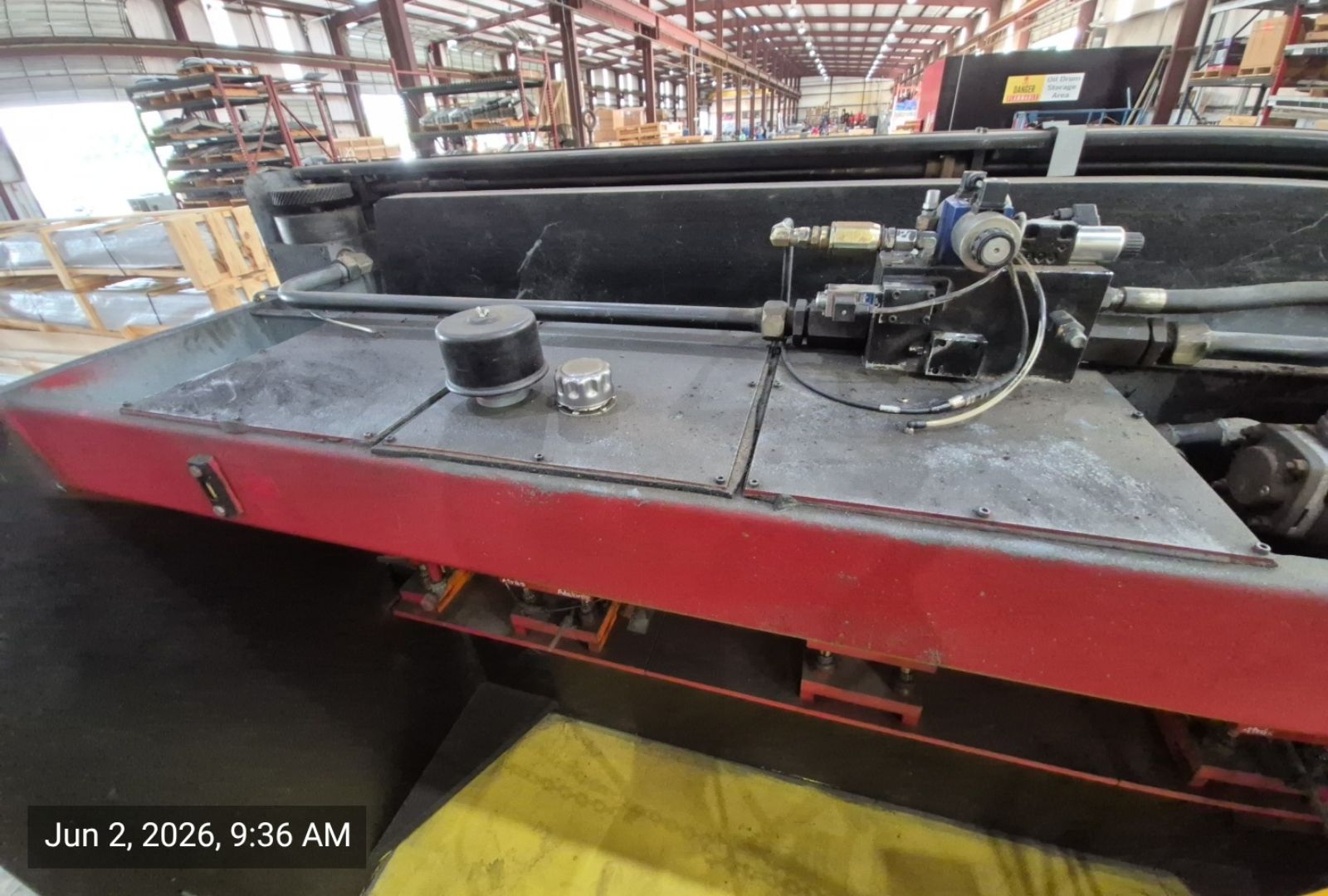 150 Ton x 12' Haco-Atlantic HDE150-12 Hydraulic Press Brake, 1991 - Image 5