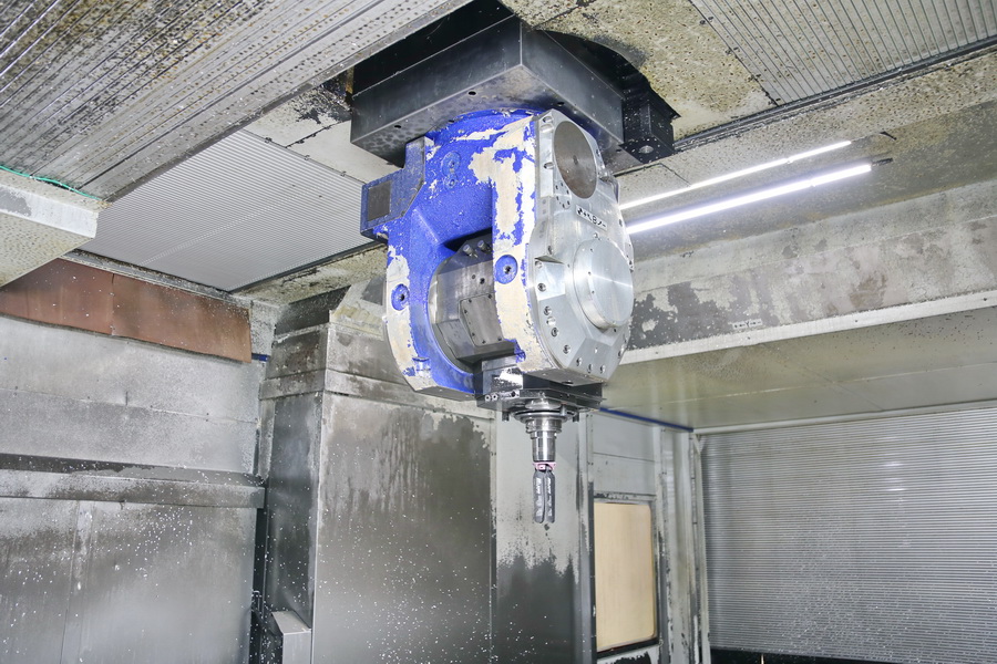 Droop + Rein TFS 22-40 DT D40 P CNC 5-Axis Planer Type Milling Machine, 2007 - Dual Chip Conveyors, Through Spindle Coolant, Probe, Rotary Table - Image 5