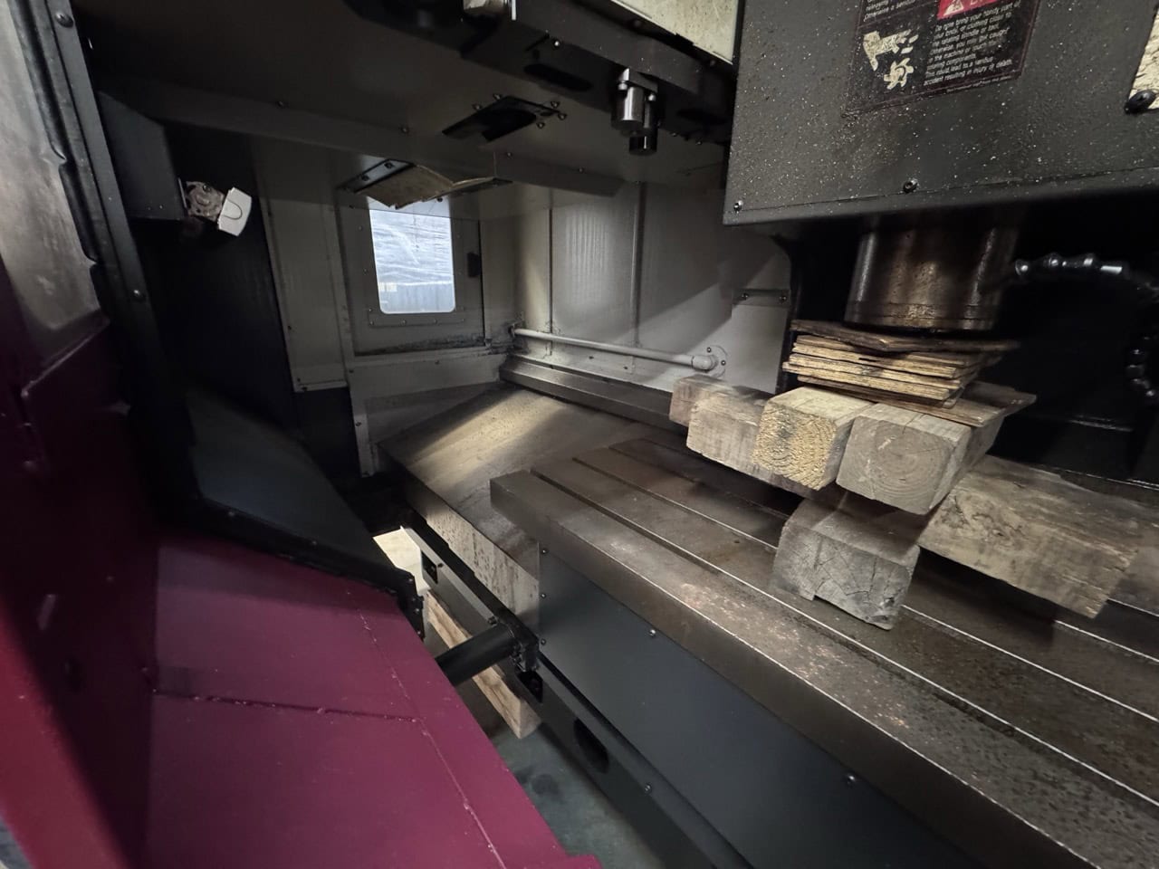 Smart Machine Tool NV 5500L CNC Vertical Machining Center, 2023 – 53” x 22” Travels, CAT40 Big Plus, 12K RPM, Fanuc 0i-MF Plus - Image 5