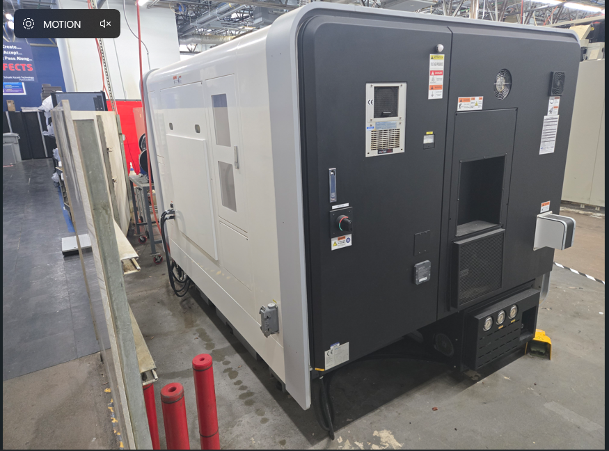 QuickTech T8 Hybrid 9-Axis Twin Spindle CNC Lathe, 2022 - Chip Conveyor, Live Tooling, Sub-Spindle - Image 6