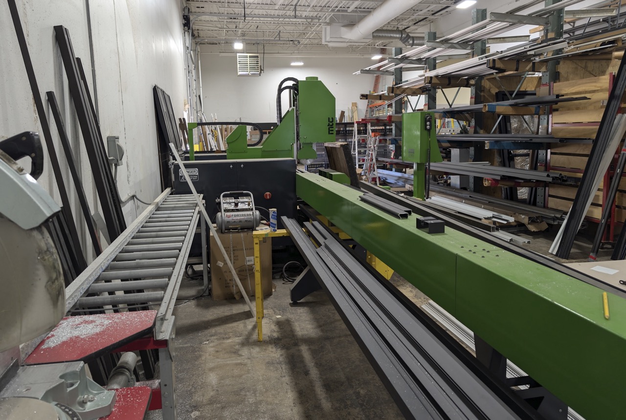 MTC HARP772 CNC Drilling & Cut-Off Machining Center, 2019- 6 Tool Stations, 288" Index Travel - Image 6