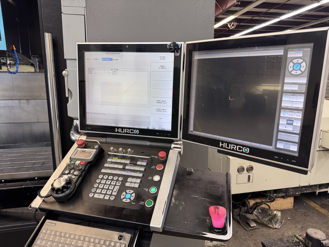 Hurco VMX-42Di CNC VMC, 2019 - WinMax Software, Chiller, Low Hours, Under Power Ready for Inspection - Image 6