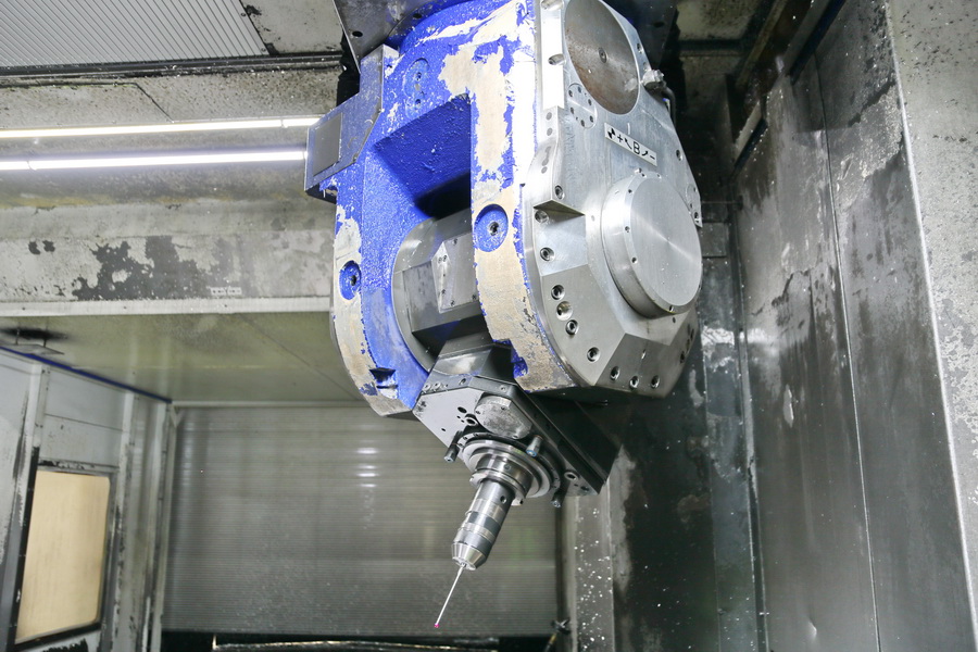 Droop + Rein TFS 22-40 DT D40 P CNC 5-Axis Planer Type Milling Machine, 2007 - Dual Chip Conveyors, Through Spindle Coolant, Probe, Rotary Table - Image 60