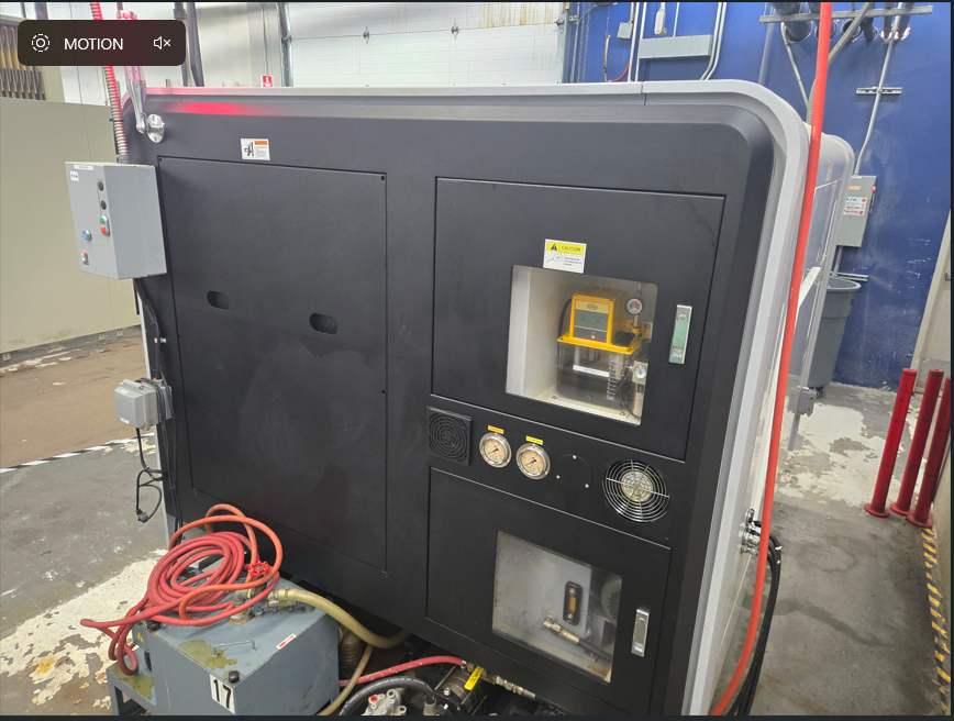 QuickTech T8 Hybrid 9-Axis Twin Spindle CNC Lathe, 2022 - Chip Conveyor, Live Tooling, Sub-Spindle - Image 7
