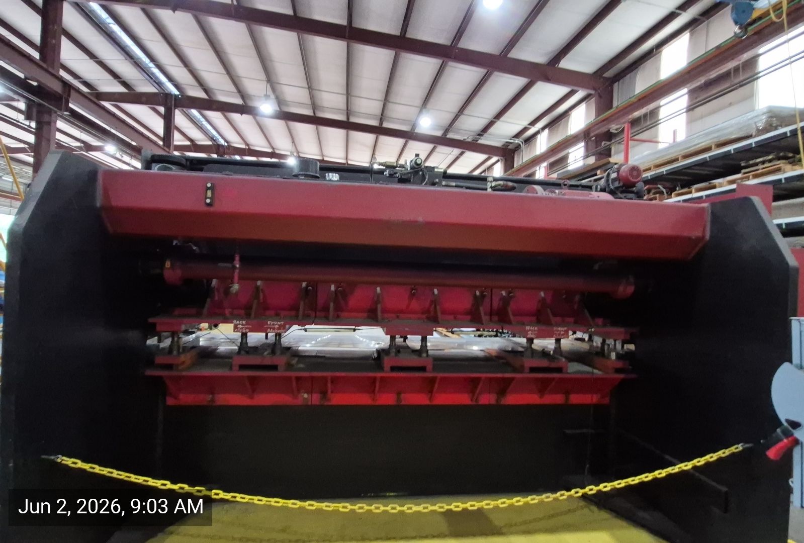 150 Ton x 12' Haco-Atlantic HDE150-12 Hydraulic Press Brake, 1991 - Image 7