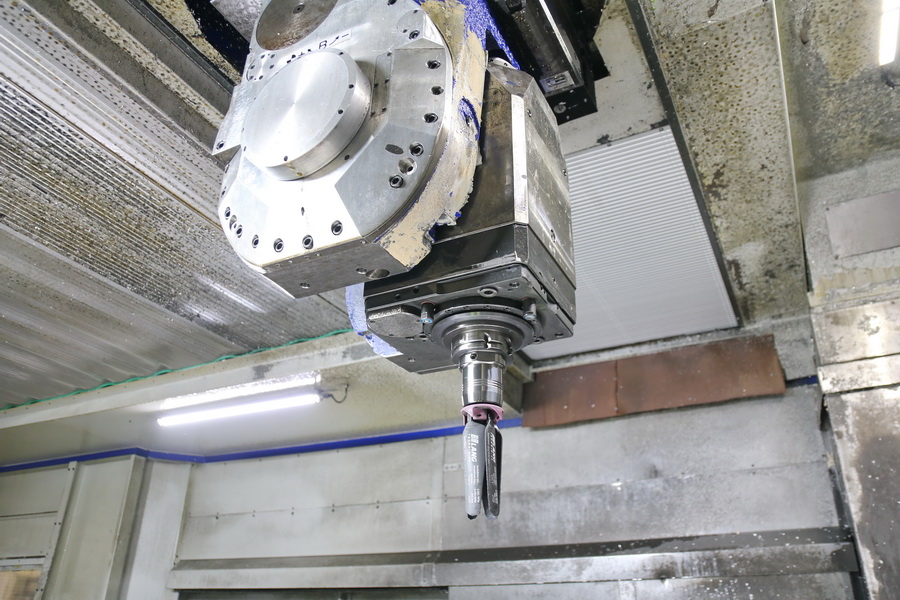 Droop + Rein TFS 22-40 DT D40 P CNC 5-Axis Planer Type Milling Machine, 2007 - Dual Chip Conveyors, Through Spindle Coolant, Probe, Rotary Table - Image 7