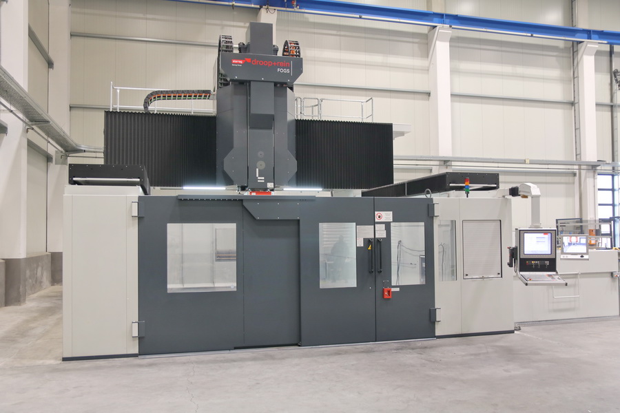Droop + Rein FOGS 40 60 C CNC 5-Axis High Speed Gantry Type Machining Center, 2016 - Rotary Table, Probe, Blum Tool Measurement System, Extraction System - Image 69