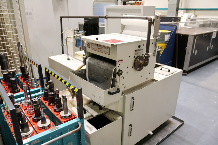 Droop + Rein TFS 22-40 DT D40 P CNC 5-Axis Planer Type Milling Machine, 2007 - Dual Chip Conveyors, Through Spindle Coolant, Probe, Rotary Table - Image 79