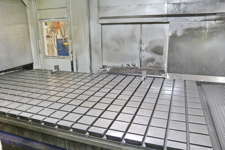 Droop + Rein TFS 22-40 DT D40 P CNC 5-Axis Planer Type Milling Machine, 2007 - Dual Chip Conveyors, Through Spindle Coolant, Probe, Rotary Table - Image 8