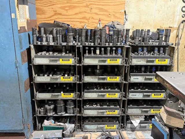 50 Ton Amada COMA-50-072 CNC Turret Punch Press, 1983 - Tooling Included - Image 8