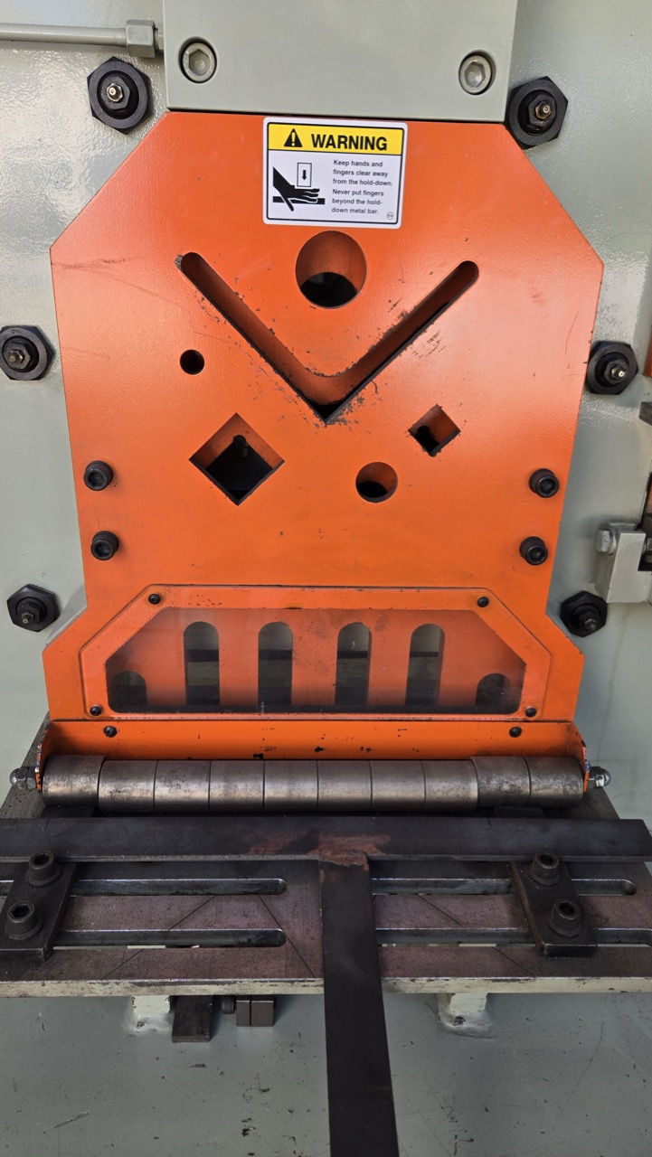 95 Ton Baileigh SW-95 Hydraulic Ironworker, 2018 - Image 8