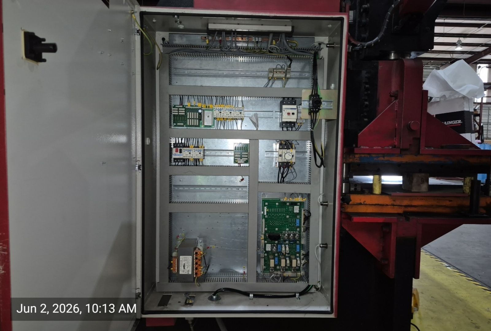 150 Ton x 12' Haco-Atlantic HDE150-12 Hydraulic Press Brake, 1991 - Image 9