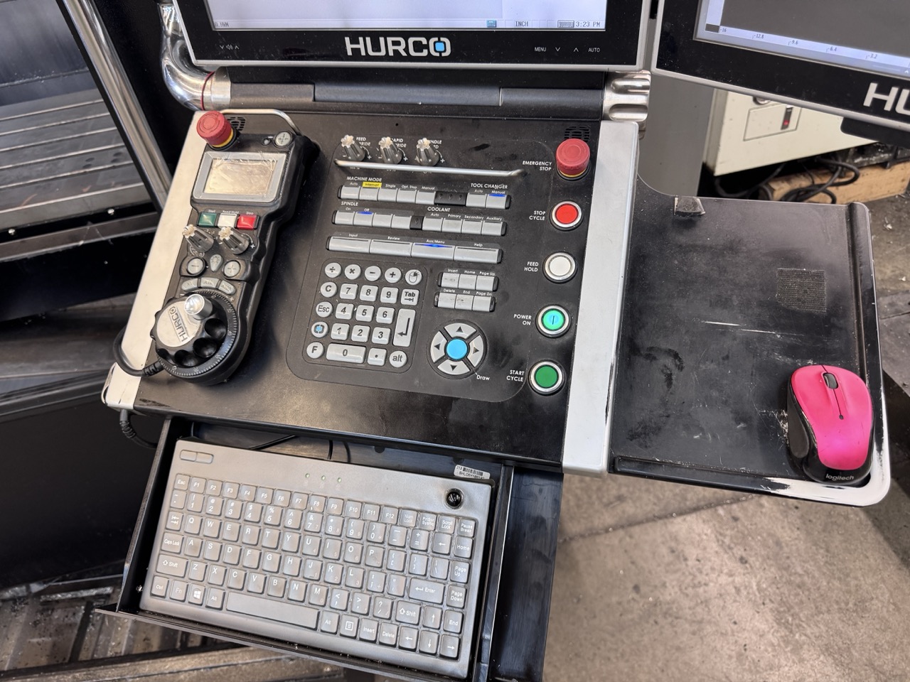Hurco VMX-42Di CNC VMC, 2019 - WinMax Software, Chiller, Low Hours, Under Power Ready for Inspection - Image 9