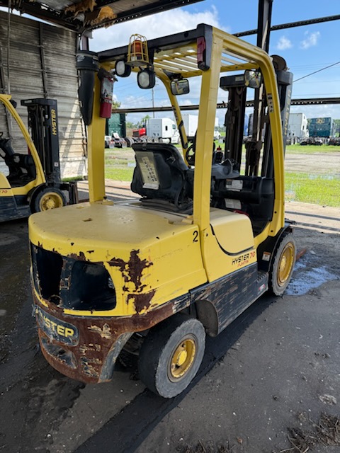 Hyster H70FT 7,000 lb LPG Cushion/Pneumatic Forklift, 2020 - Triple Mast, Side Shift (1) - Image 5