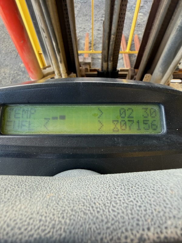 Hyster H70FT 7,000 lb LPG Cushion/Pneumatic Forklift, 2020 - Triple Mast, Side Shift (2) - Image 4